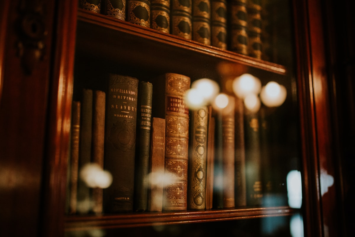 Antique legal books